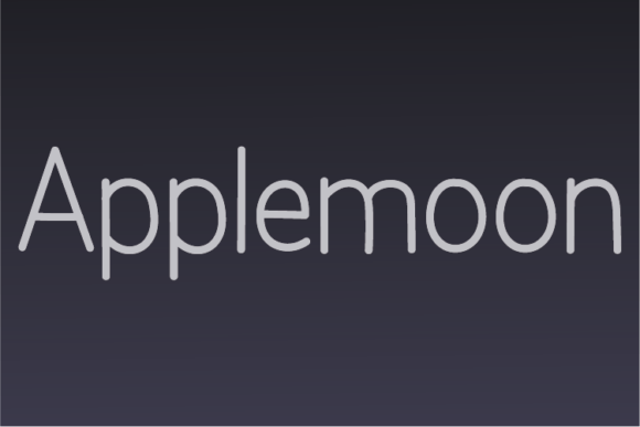 Applemoon: A Modern Sans Serif Font for Editorial Design