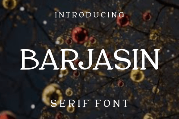 Barjasin: A Stylish Typeface for Small Business Branding