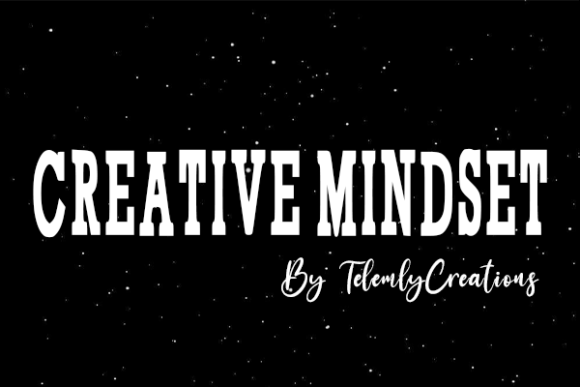 Boost Your Brand with the Creative Mindset Font