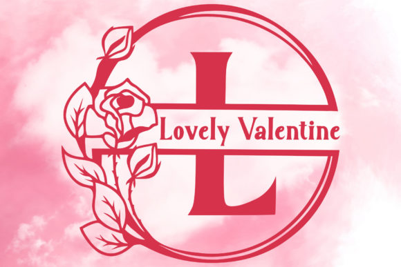 Bring Romantic Elegance to Your Crafts with the Lovely Valentine Monogram Font