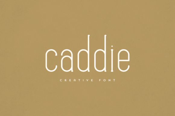 Caddie: A Premium Sans Serif Font for Campaign Design