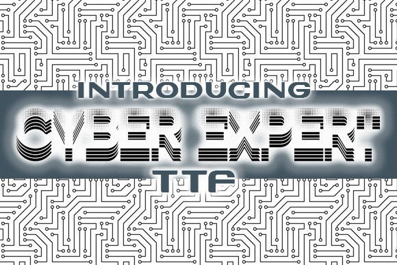 Cyber Expert: A Stylish Typeface That Elevates Campaign Design
