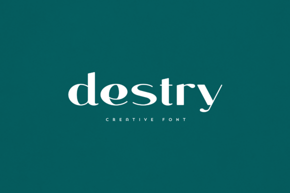 Destry Font: A Timeless Typeface for Makers and Designers
