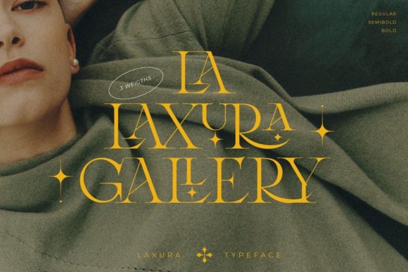 Elevate Your Brand with the Laxura Typeface