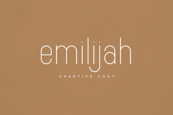 Emilijah Typeface: A Designer’s Go-To for Modern Branding Projects