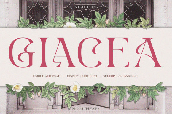 Glacea: A Serif Font That Elevates Editorial Design