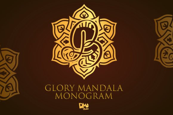 Glory Mandala Monogram Font for a Stronger Brand Identity