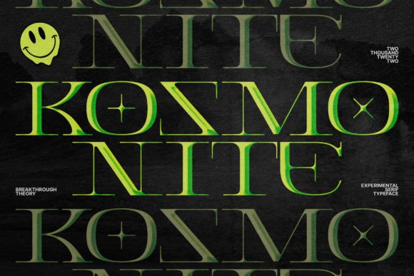 Kosmonite Font: A Serene Touch for Editorial Design