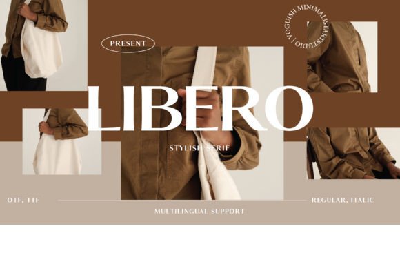 Libero: A Stylish Sans Serif Font for Craft and Commercial Projects