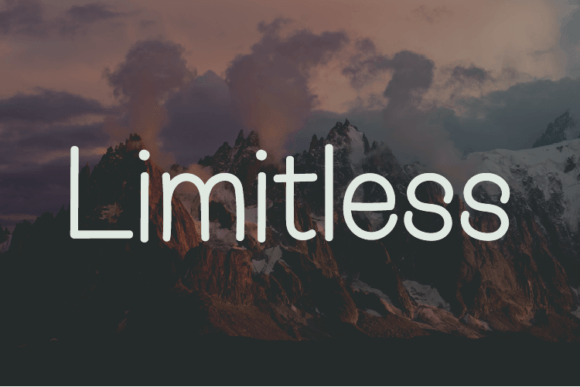 Limitless: A Typeface That Elevates Digital Design Effortlessly