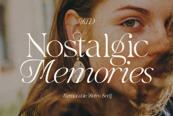 Nostalgic Memories: A Serif Font That Brings Charm to Every Creation