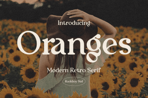Oranges Font: A Timeless Typeface for Editorial Design