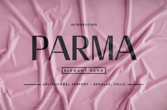Parma Font: A Modern Typeface for Memorable Branding