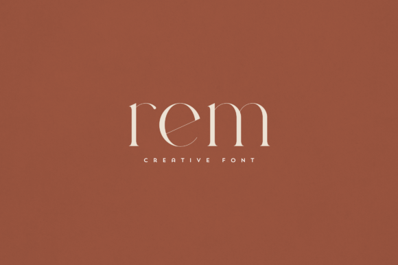Rem Typeface: A Versatile Serif for Editorial Excellence