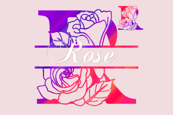 Rose Split: A Designer’s Take on a Unique Decorative Typeface