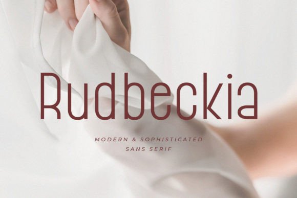 Rudbeckia Font: A Modern Typeface for Digital Design