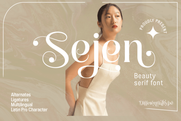 Sejen Typeface: Elevate Your Brand with Luxury Typography