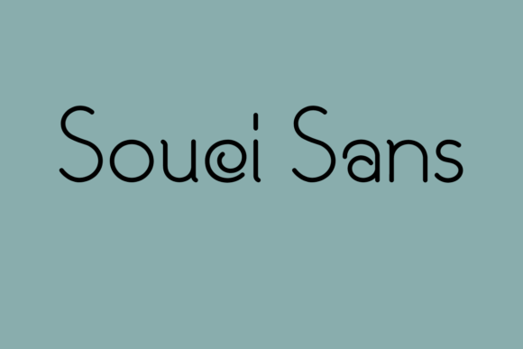 Souci Sans: A Playful Typeface for Campaign Creativity