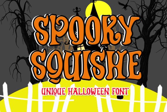 Spooky Squishe Font Review: A Playful Serif for Creative Branding