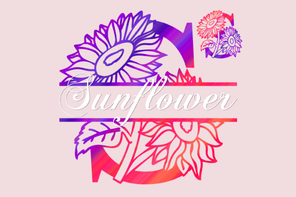 Sunflower Split Font for a Professional Brand Identity