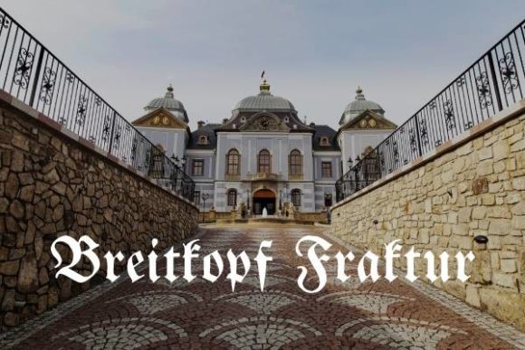 Why Breitkopf Fraktur Font Adds a Touch of Class to My Branding